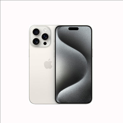 Apple iPhone 15 Pro Max, 256GB, White Titanium - Unlocked